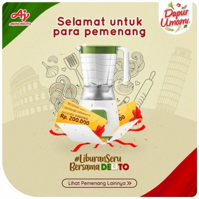 Pengumuman! Buat Mama dan Si Kecil #LiburanSeruBersamaDelito
